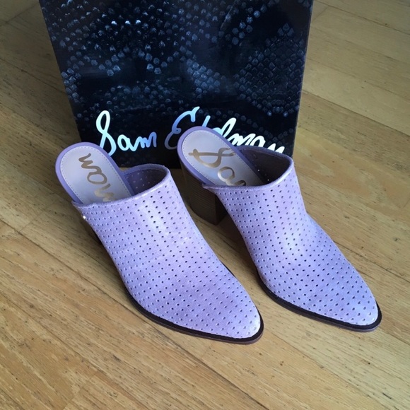 Sam Edelman Pink Mules - Picture 2 of 5